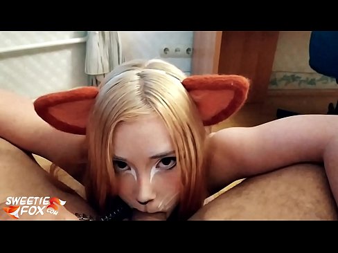 ❤️ Kitsune ingoia il cazzo e sborra in bocca ❤️ Pornoal it.my-hentai-gallery.ru ❌️❤